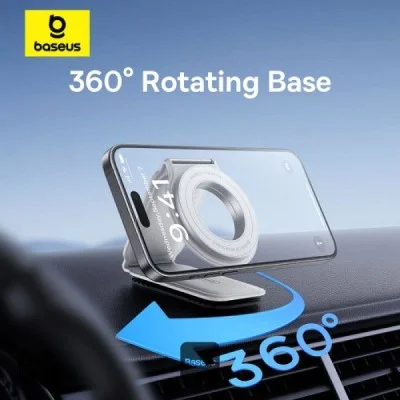 Baseus Primetrip Series C02 Mega Magnetic Car Mount Stick-On Version Os - White